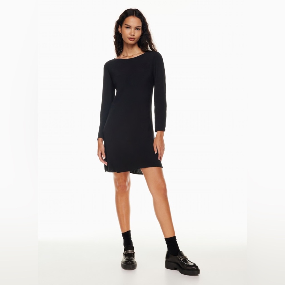 Aritzia Sunday Best Cherise Dress in Black